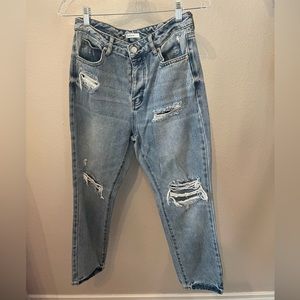 PAC Sun Mom Jeans. Size: 26. Color: Blue.